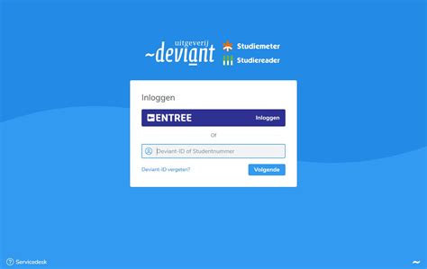 deviant inloggen.
